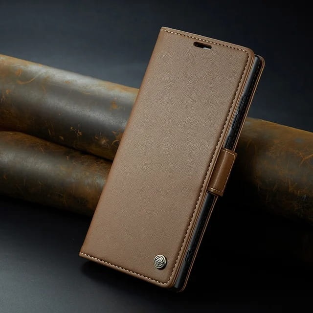 Etui CaseMe Leather do Samsung Galaxy S23 Plus
