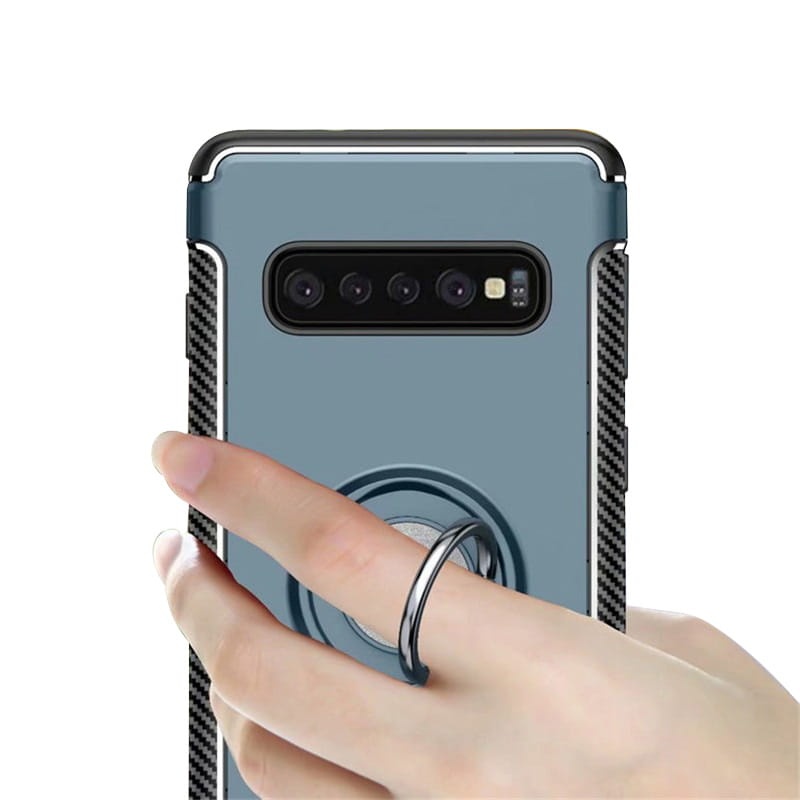 Etui Ring Hybrid Samsung Galaxy S10 - 3 kolory