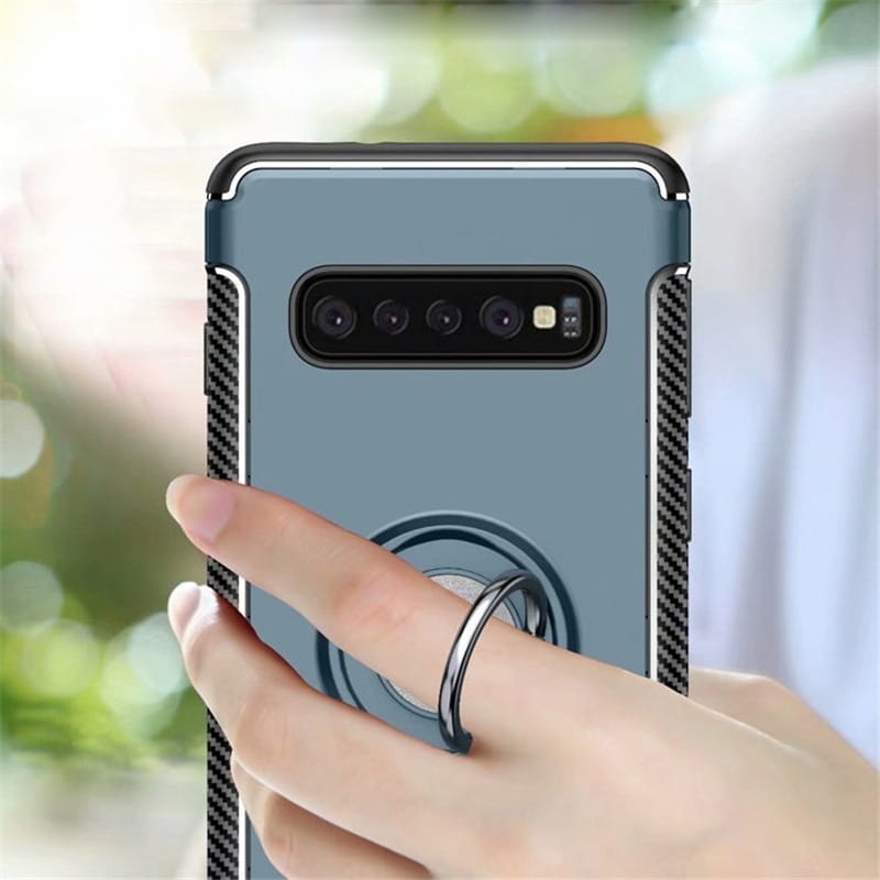 Etui Ring Hybrid Samsung Galaxy S10 - 3 kolory