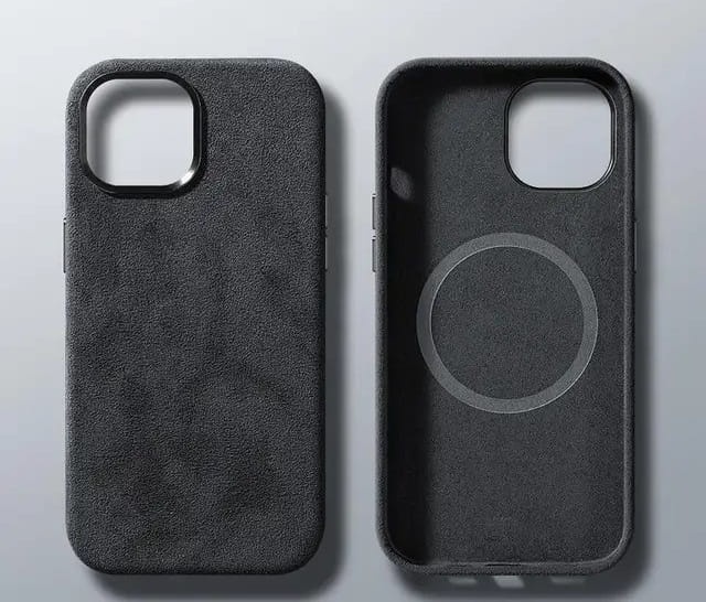 Etui Alcantare Mag Safe do Apple iPhone 14 Pro