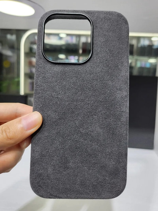 Etui Alcantare Mag Safe do Apple iPhone 14 Pro