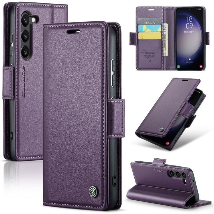 Etui CaseMe Leather do Samsung Galaxy S23 FE