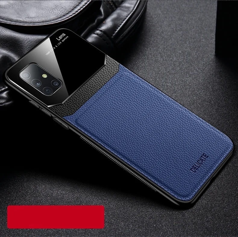 Etui Leather Glass do Samsung Galaxy A51 - 4 kolory