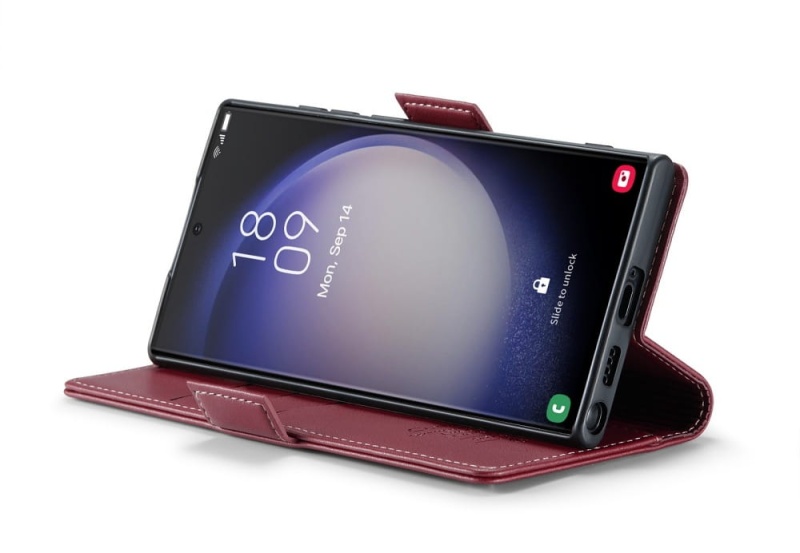 Etui CaseMe Leather do Samsung Galaxy S23 Ultra - 3 kolory