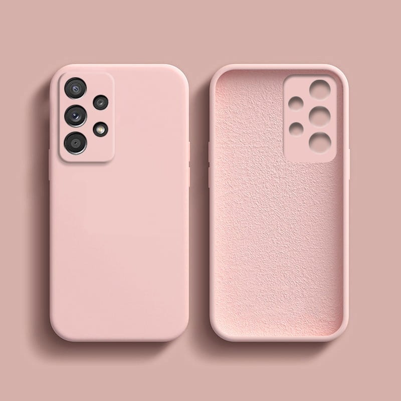 Etui Fiber Case do Samsung Galaxy A23 5G - Różowy