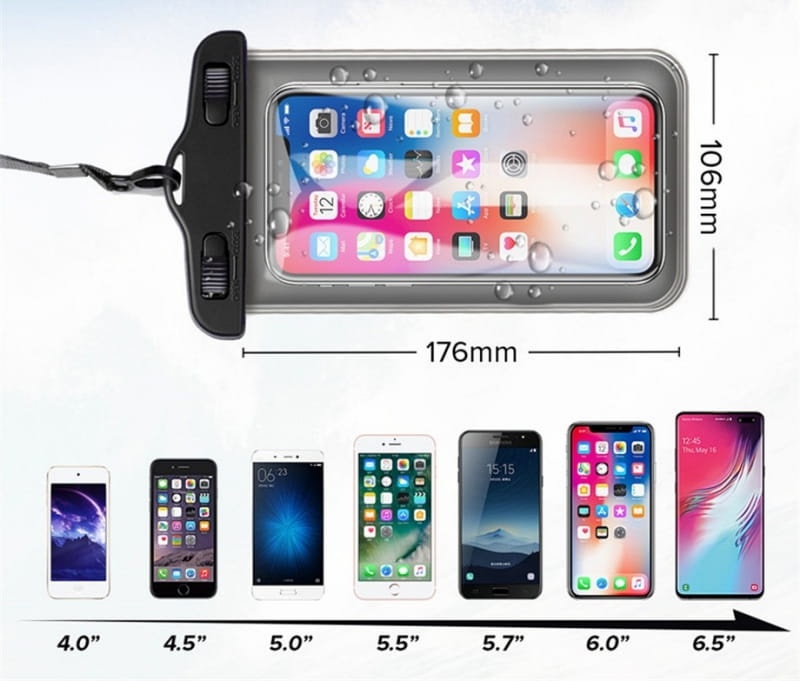 Etui wodoodporne - futerał - 175x105mm