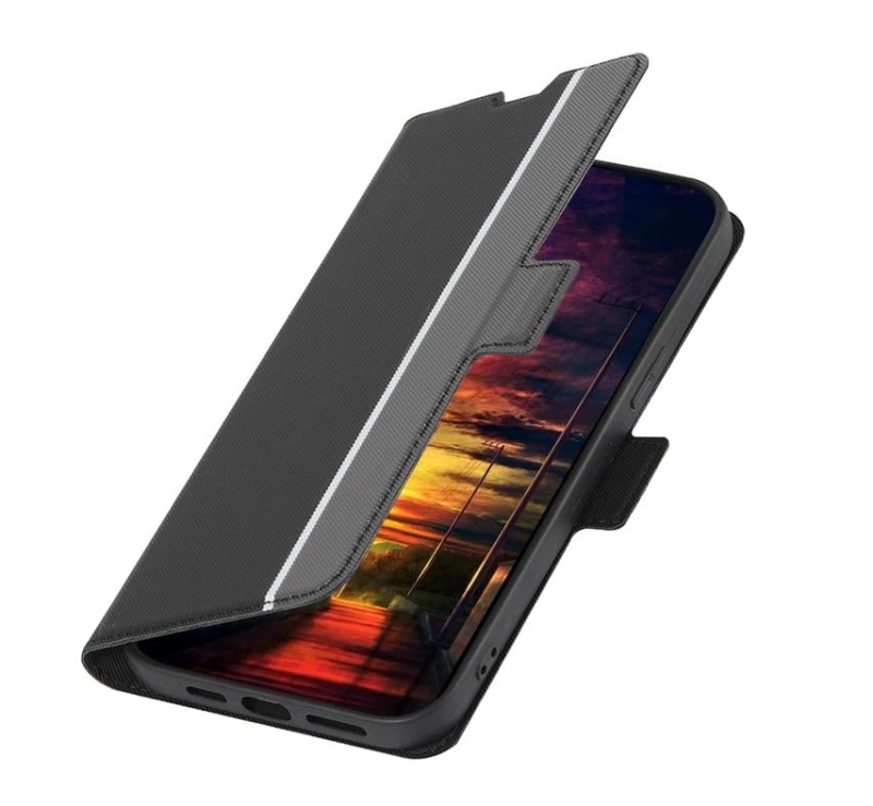 Etui Texture Wallet do Motorole Edge 30 Neo