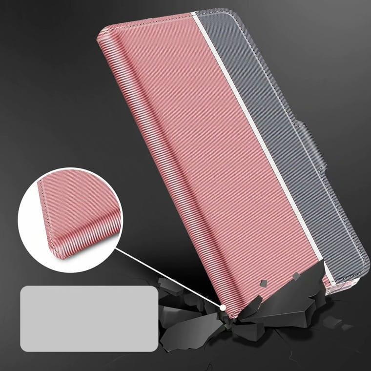 Etui Texture Wallet do Motorole Edge 30 Neo