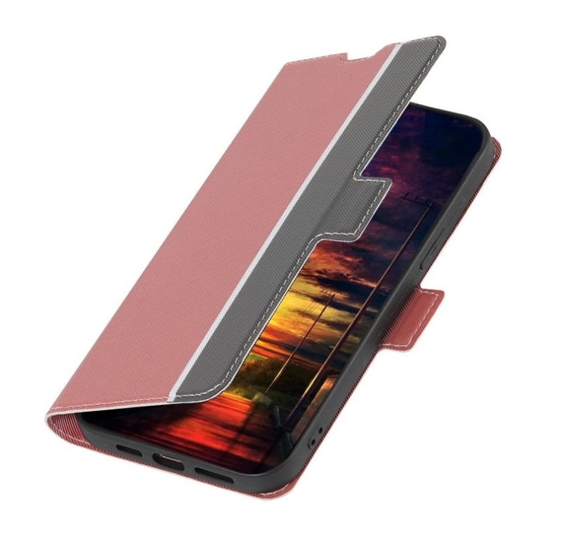 Etui Texture Wallet do Motorole Edge 30 Neo