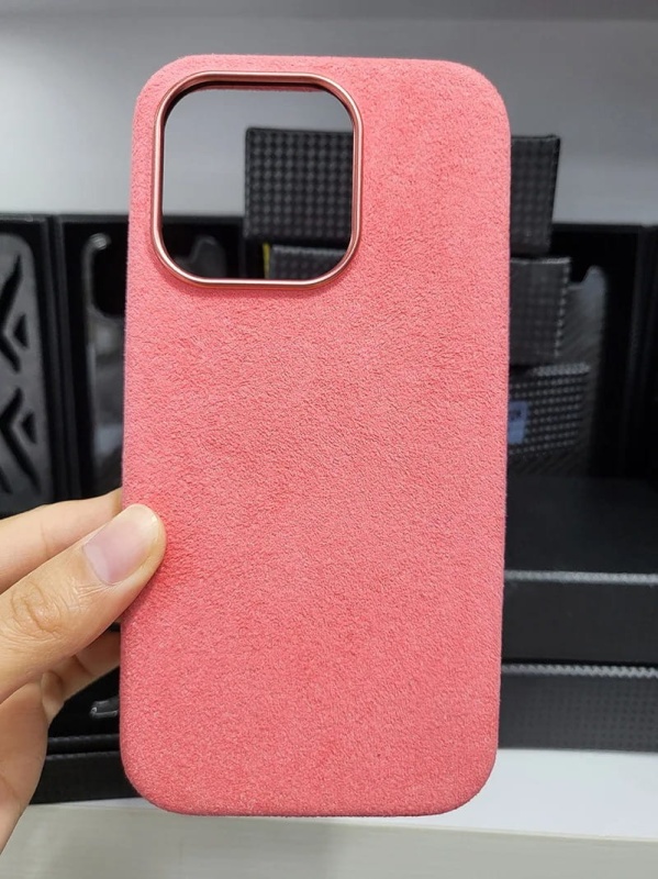 Etui Alcantare Mag Safe do Apple iPhone 14 Pro