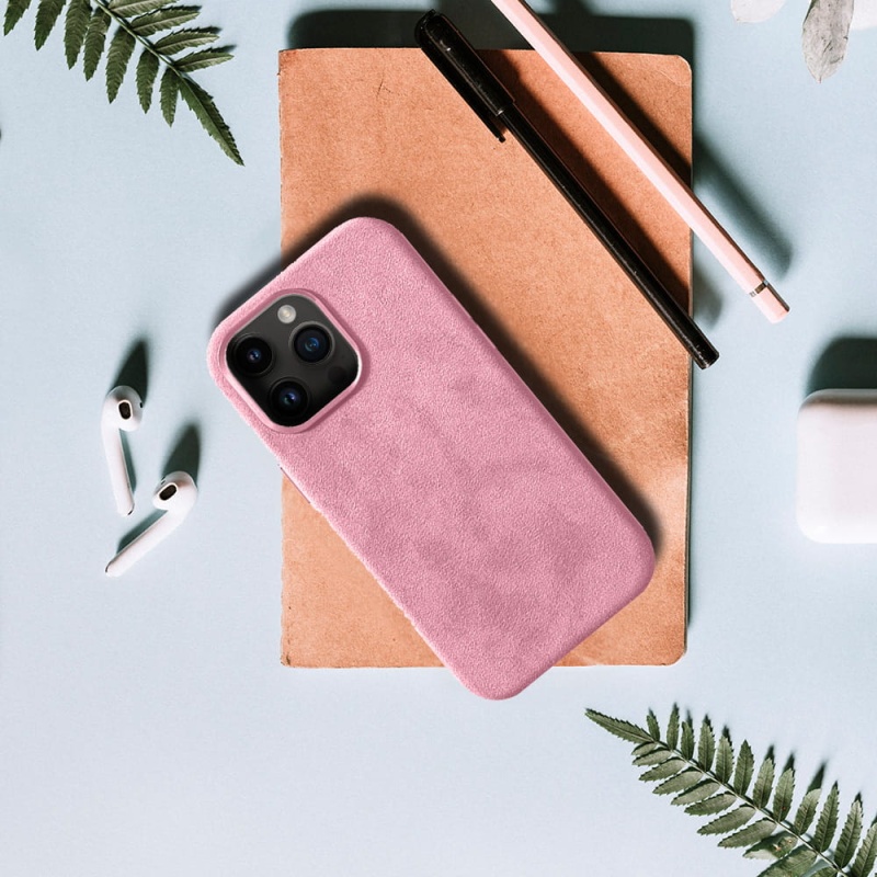 Etui Alcantare Mag Safe do Apple iPhone 14 Pro