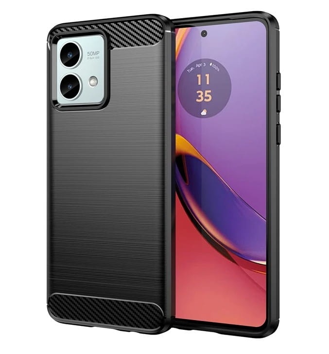 Etui Rug Carbon Case do Motorola Moto G84