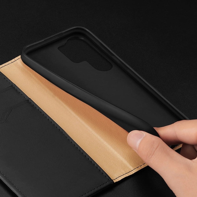 Etui ze skóry naturalnej Dux Hivo do Samsung Galaxy S24+ Plus