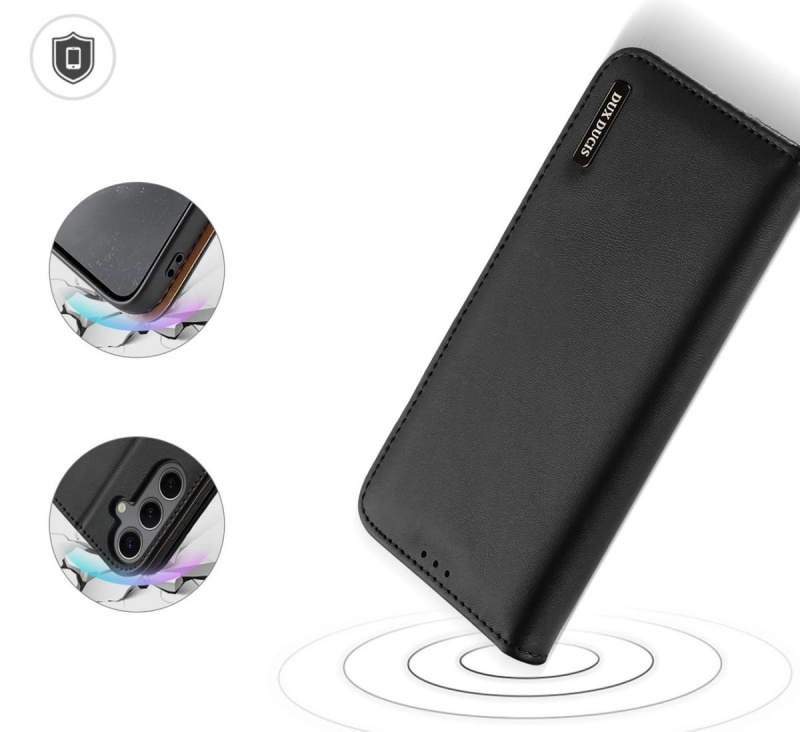 Etui ze skóry naturalnej Dux Hivo do Samsung Galaxy S24+ Plus