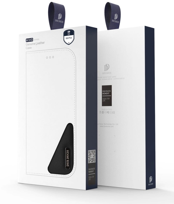 Etui ze skóry naturalnej Dux Hivo do Samsung Galaxy S24+ Plus