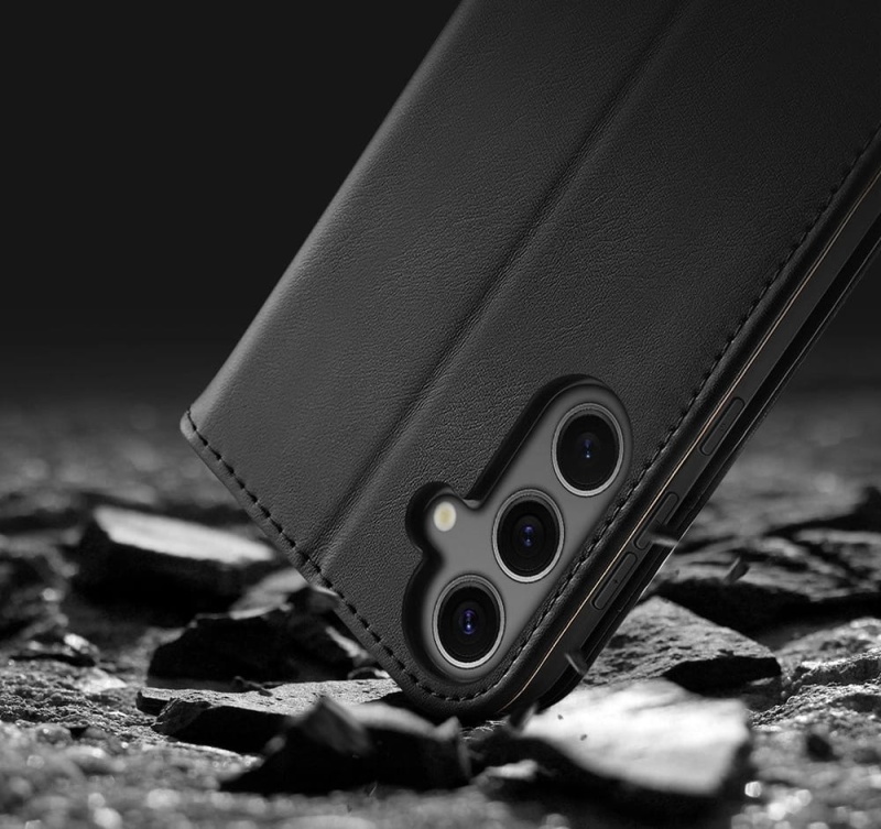 Etui ze skóry naturalnej Dux Hivo do Samsung Galaxy S24+ Plus