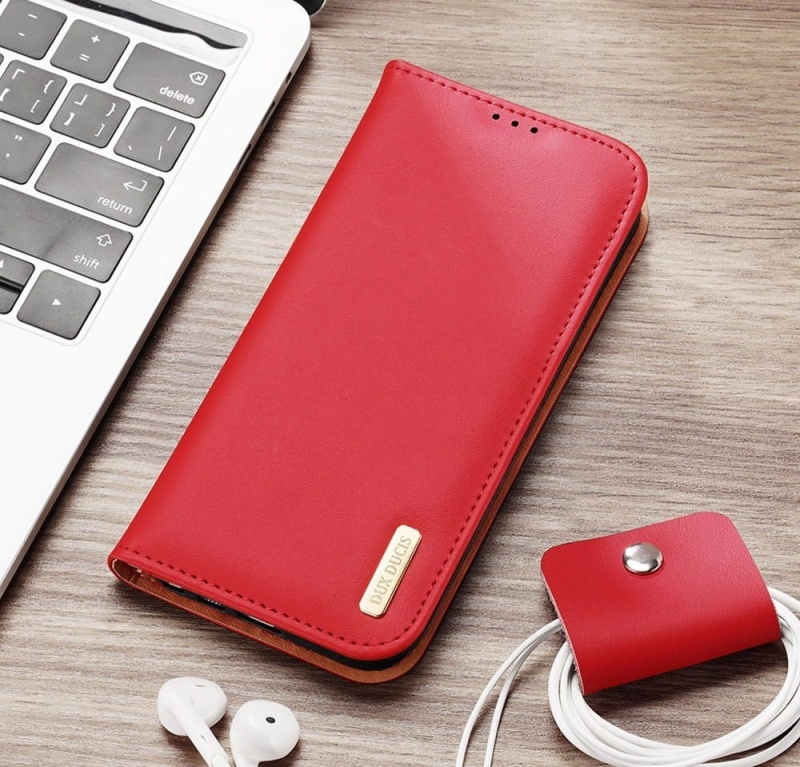 Etui ze skóry naturalnej Dux Hivo do Samsung Galaxy S24+ Plus