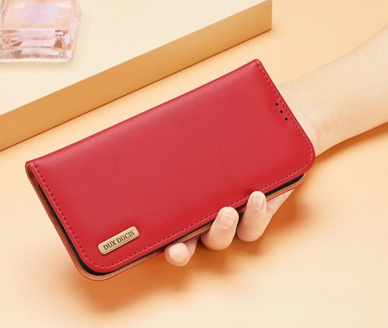 Etui ze skóry naturalnej Dux Hivo do Samsung Galaxy S24+ Plus
