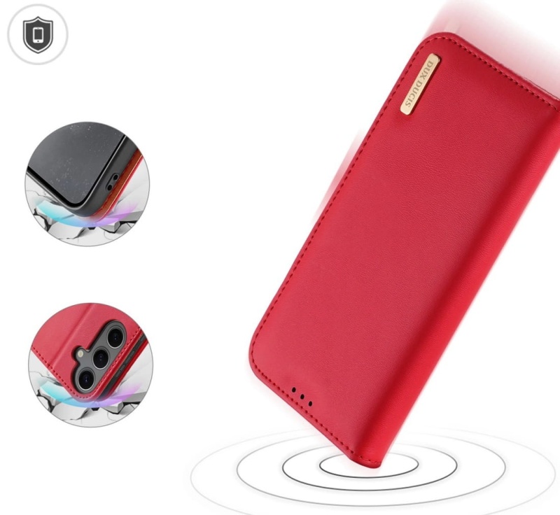 Etui ze skóry naturalnej Dux Hivo do Samsung Galaxy S24+ Plus