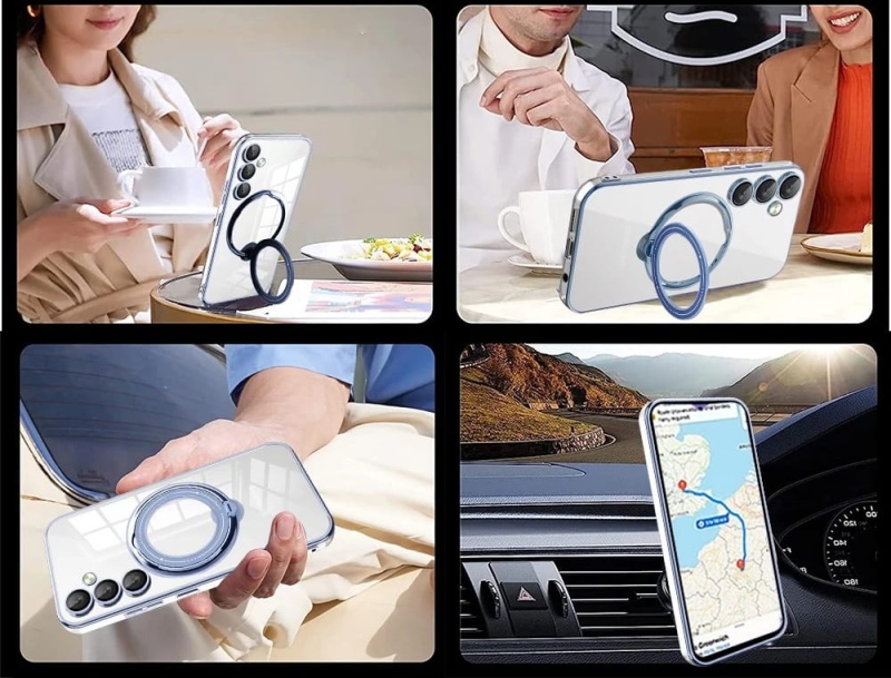 Etui Ring Mag Safe Case do Samsung Galaxy A15