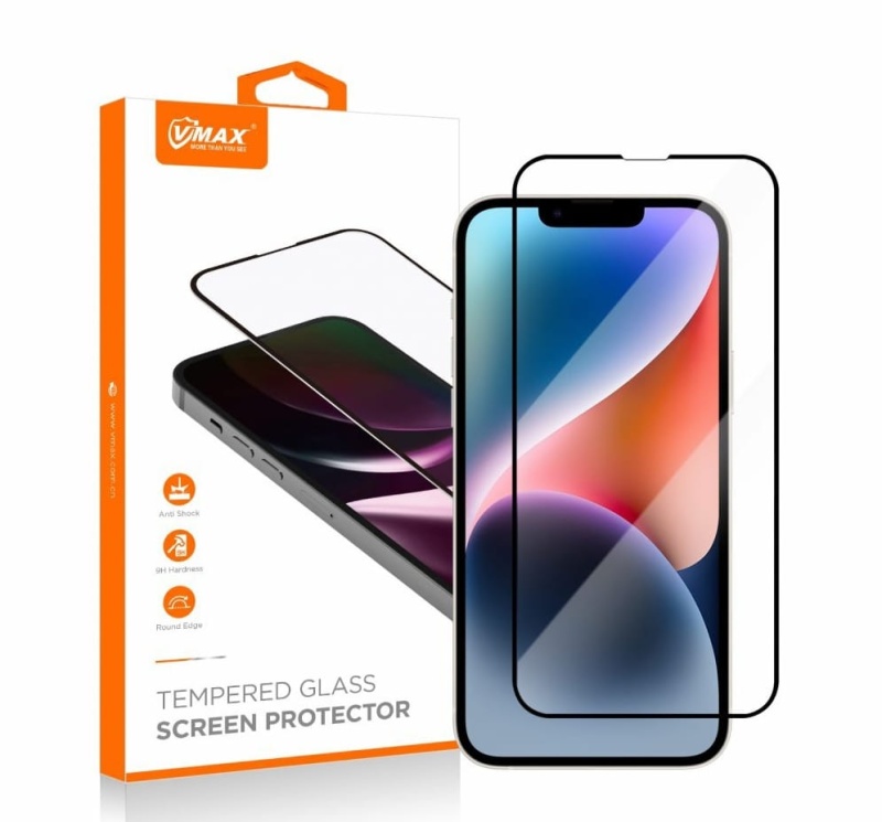 Szkło na cały ekran Vmax 9D do Apple iPhone 13