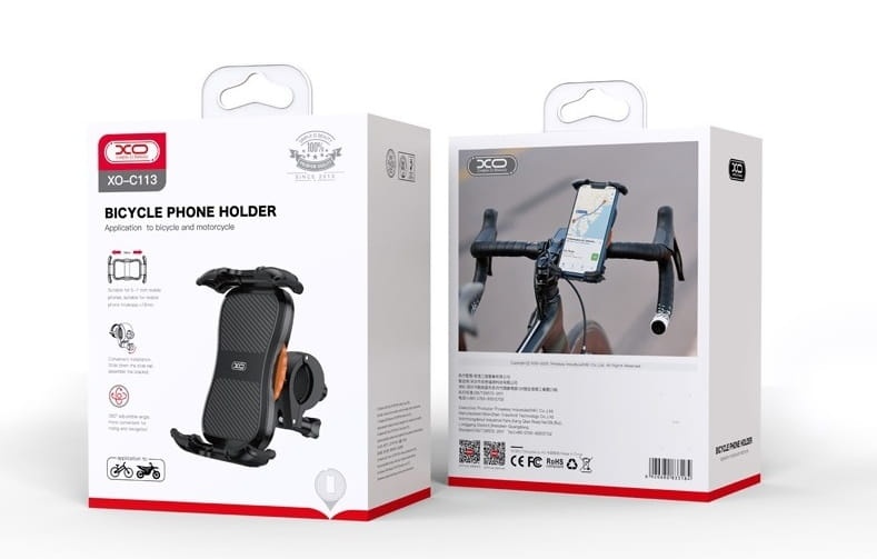 Uchwyt rowerowy / motocyklowy na kierownicę XO C113