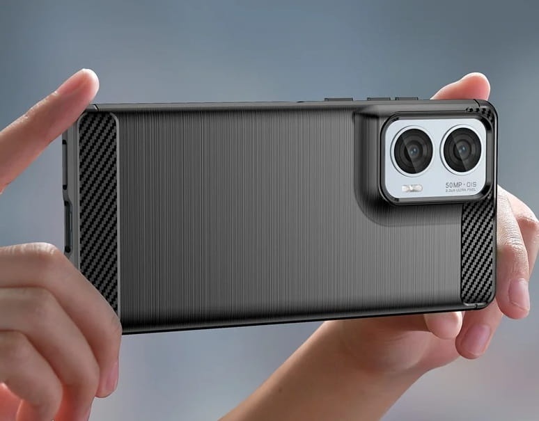 Etui pancerne Rug Carbon Case do Motorola Moto G85 5G