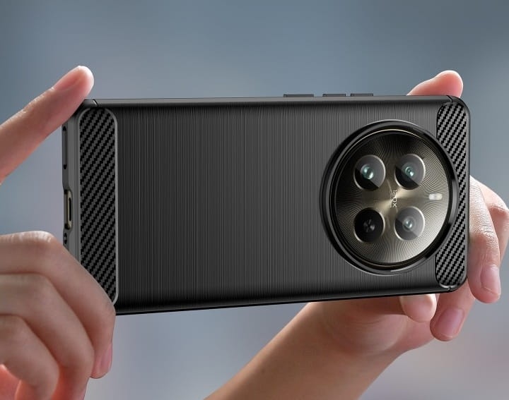 Etui pancerne Rug Carbon Case do Realme 12 Pro 5G