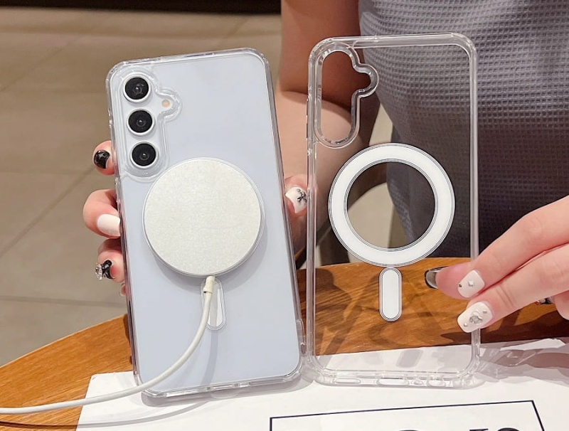 Etui Clear Mag Safe Case do Samsung Galaxy S24 FE