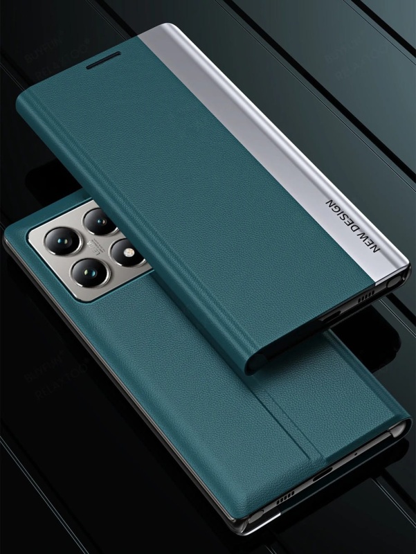 Etui Leather New do Xiaomi 14T - Futerał z klapką