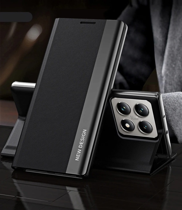 Etui Leather New do Xiaomi 14T - Futerał z klapką