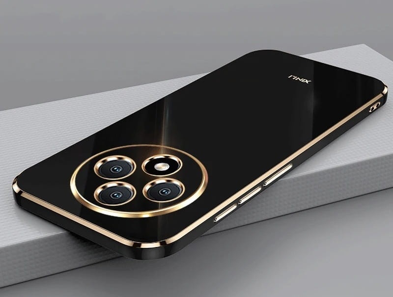 Etui XINLI Gold Case do Oppo Reno 12F / FS 5G