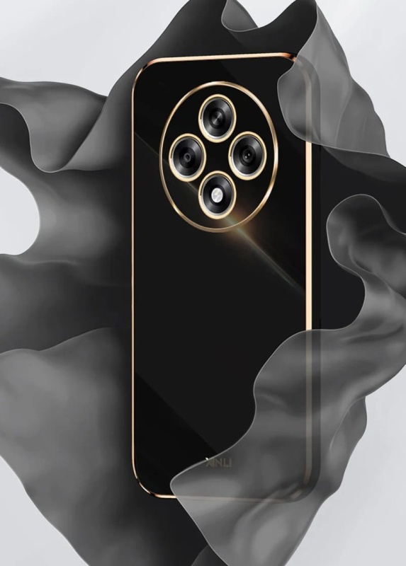 Etui XINLI Gold Case do Oppo Reno 12F / FS 5G