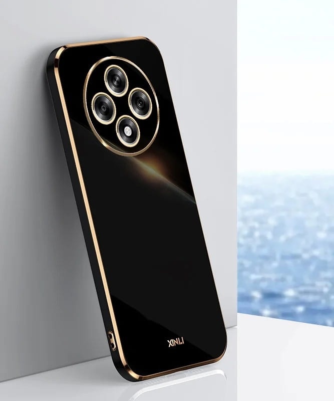 Etui XINLI Gold Case do Oppo Reno 12F / FS 5G