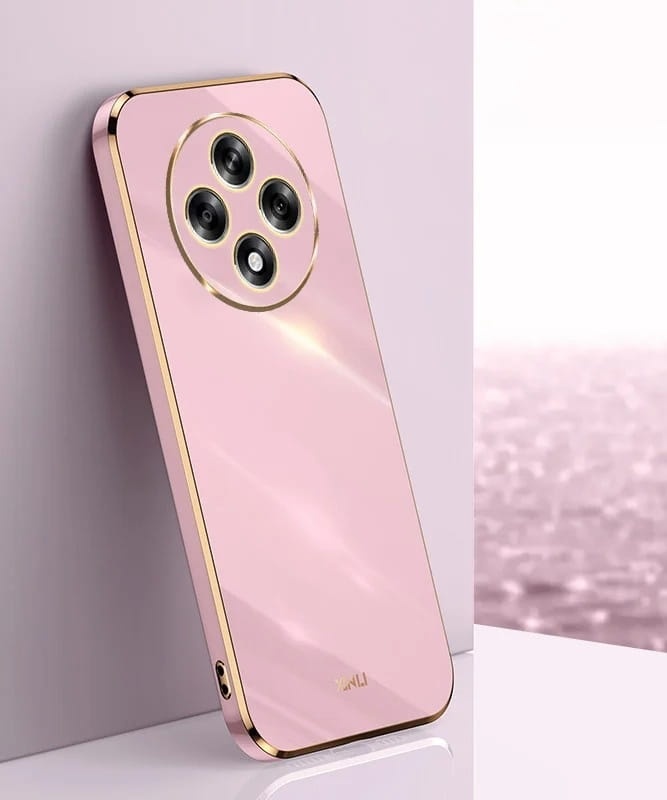 Etui XINLI Gold Case do Oppo Reno 12F / FS 5G