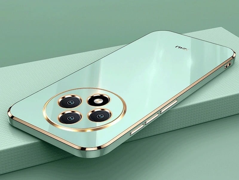 Etui XINLI Gold Case do Oppo Reno 12F / FS 5G