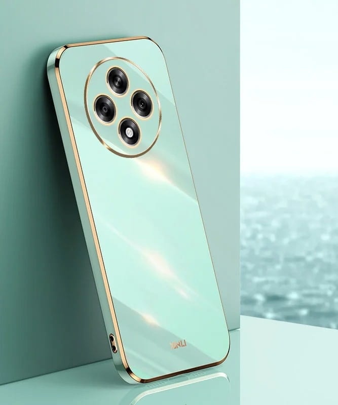 Etui XINLI Gold Case do Oppo Reno 12F / FS 5G