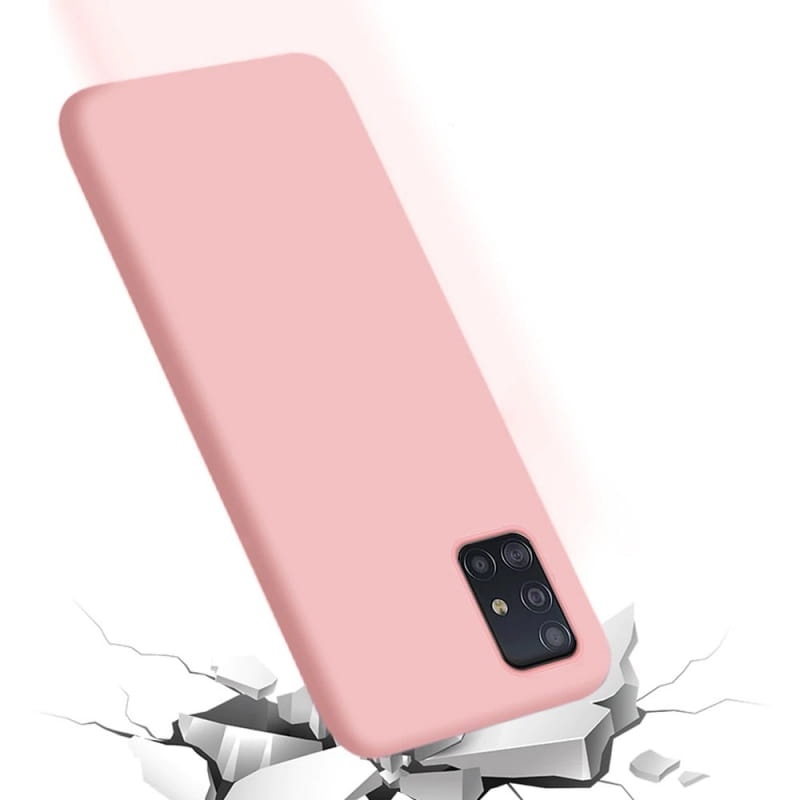 Etui Fiber Case do Samsung Galaxy Note 10 Lite - Różowy
