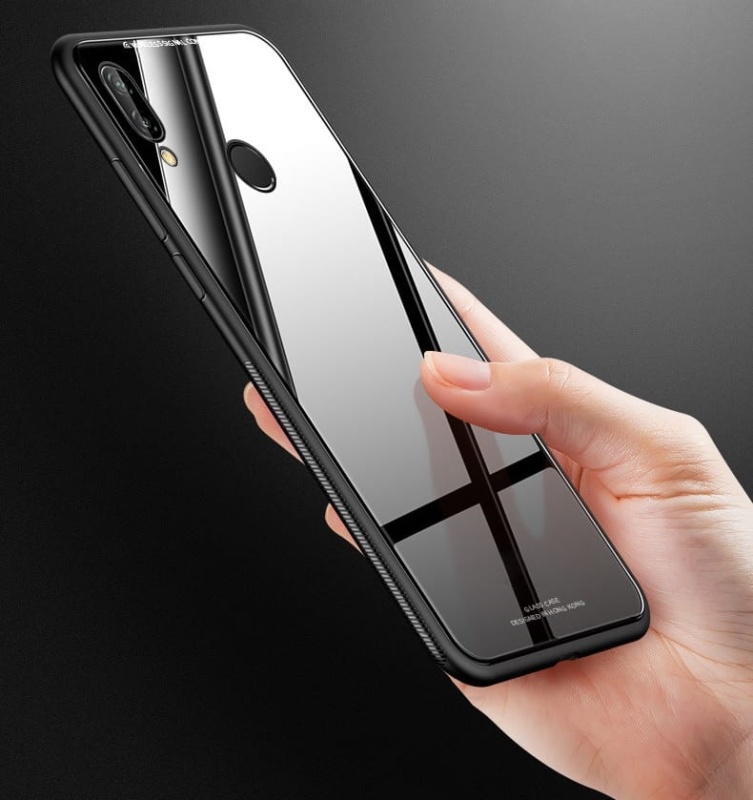 Etui Pure Glass Huawei P Smart 2019