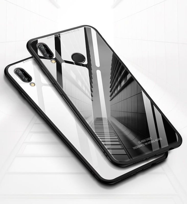 Etui Pure Glass Huawei P Smart 2019
