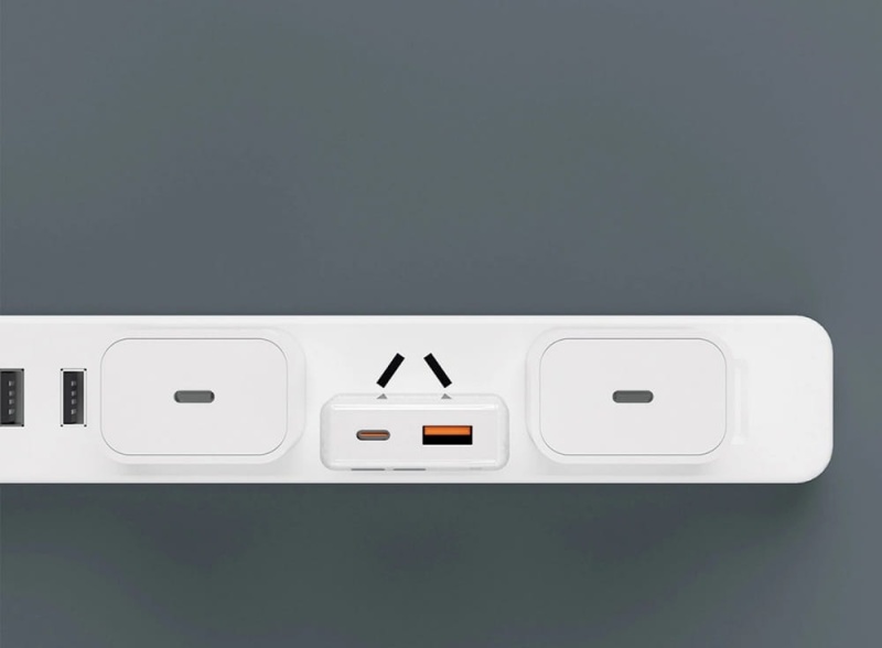Ładowarka sieciowa Dudao A30EU - 2x USB - PD 30W GaN
