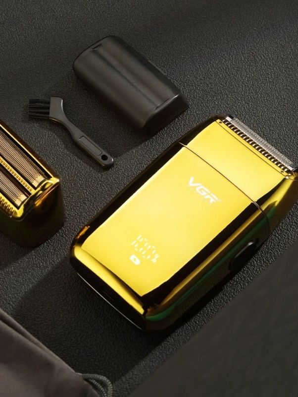 Golarka męska VGR V-399 Gold Edition - 2in1 - LCD - Barber Edition