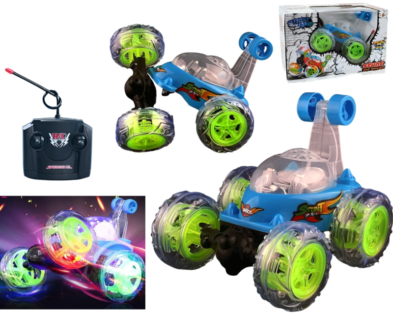 Samochód zdalnie sterowany na akumulator Twister Akrobata 360