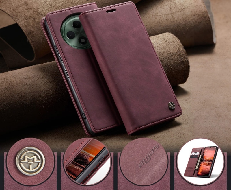 Etui z klapką CaseMe Premium do Oppo Reno 12F / FS 5G