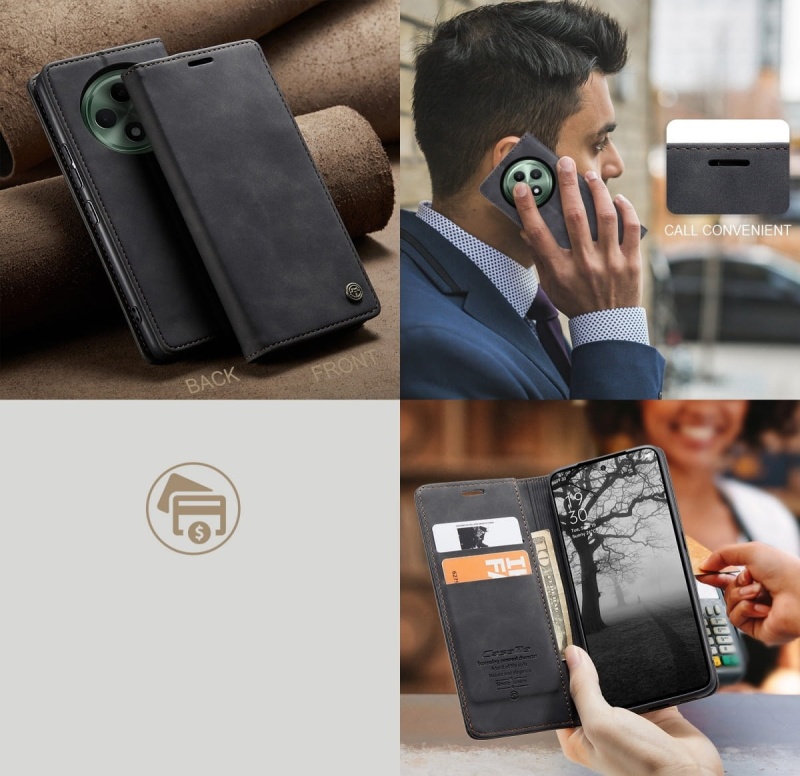 Etui z klapką CaseMe Premium do Oppo Reno 12F / FS 5G
