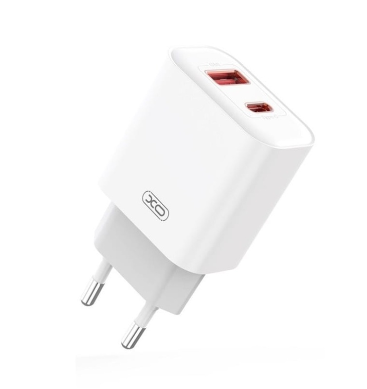 Ładowarka sieciowa XO CE12 - PD 20W + kabel do iPhone