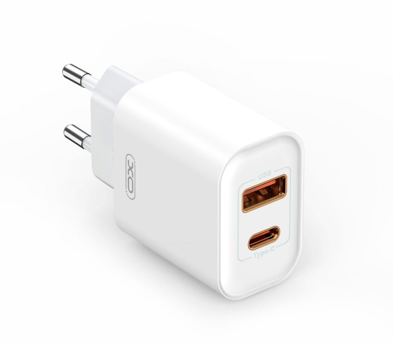 Ładowarka sieciowa XO CE12 - PD 20W + kabel do iPhone