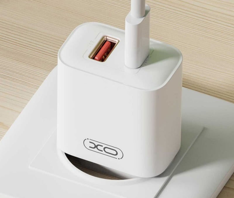 Ładowarka sieciowa XO CE12 - PD 20W + kabel do iPhone
