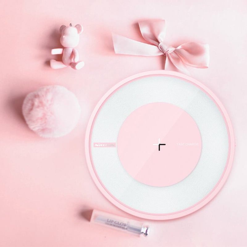 Ładowarka bezprzewodowa indukcyja Qi Nillkin Magic Disc 4 - RGB LED