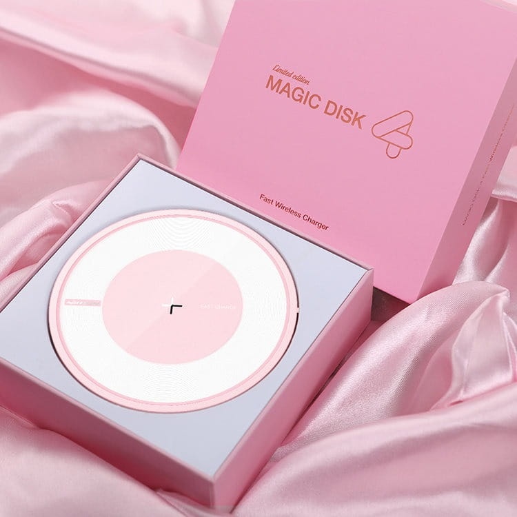 Ładowarka bezprzewodowa indukcyja Qi Nillkin Magic Disc 4 - RGB LED